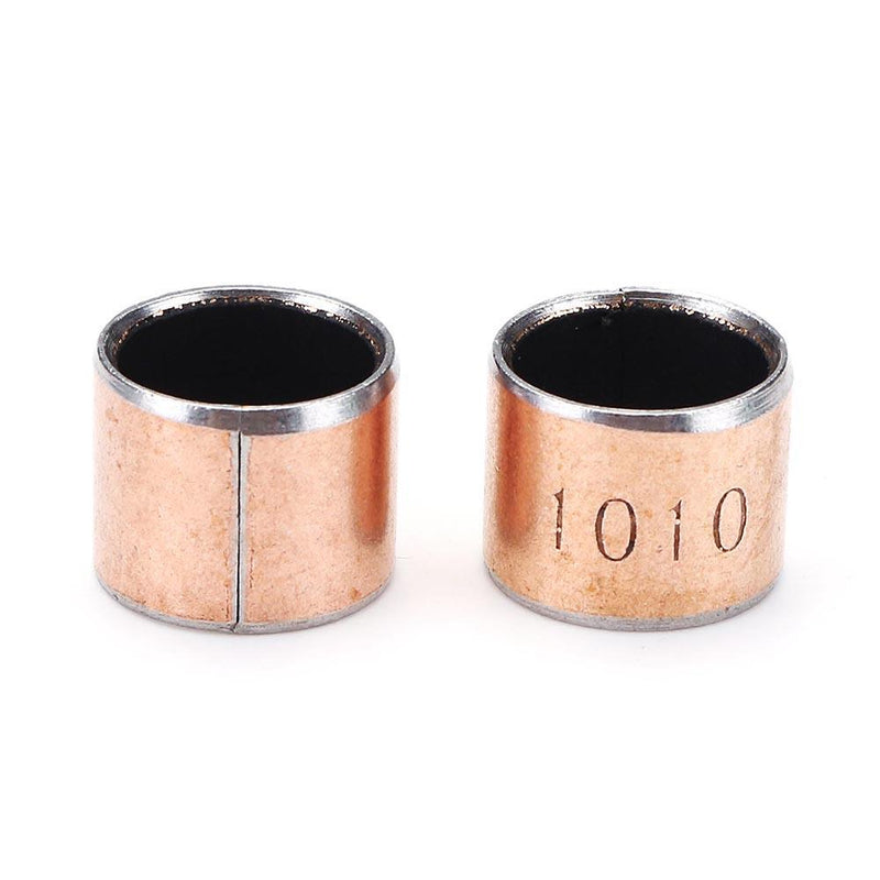 Machifit 10pcs 10x12x10mm Ball Bearing Bushes made of Copper Alloy - Bushing Bushing