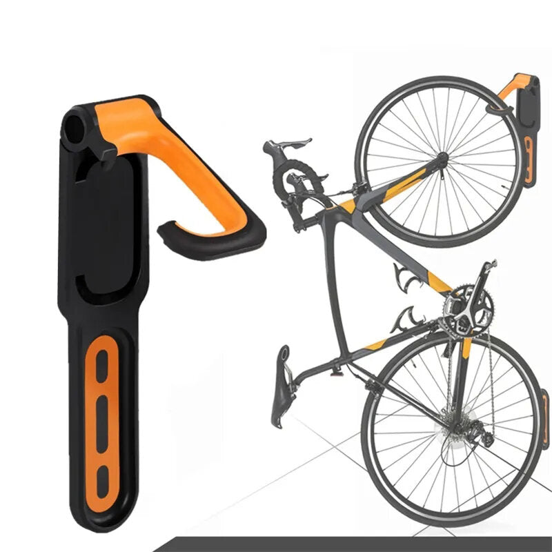 Bike Hook Portable Rack Rubber Design Stable Space Saving for Mountant Bicycle