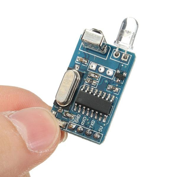 DIY 5V Wireless IR Infrared Remote Decoder Encoding Transmitter Receiver Module