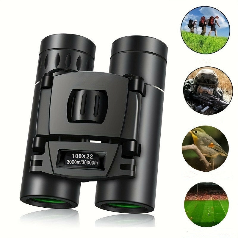 100x22 HD Telescope 3000m Phone Binoculars High Magnification, BAK4 Micro Telescope For Camping Super Foot Bowl Spectators Goods