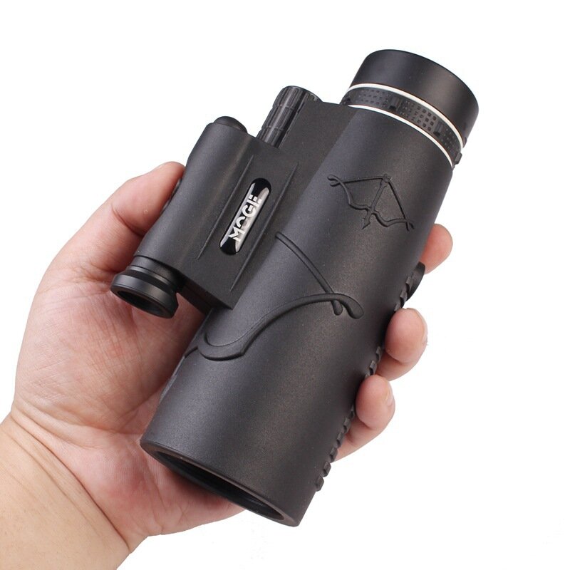 MOGE 50x60 Monocular Telescope With Lamp Lighting Long-range High-power Telescope For Outdoor Hunting CampingTravel