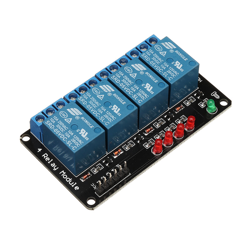 BESTEP 4 Channel 5V Relay Module Drive Board For Auduino MCU Control Board