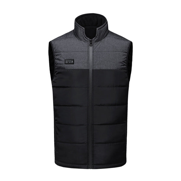 TENGOO HV-21C 21 Zones Heating Vest Rechargeable Smart Thermal Warm Washable Jacket Heated Hooded Coat Outdoor Sportswear