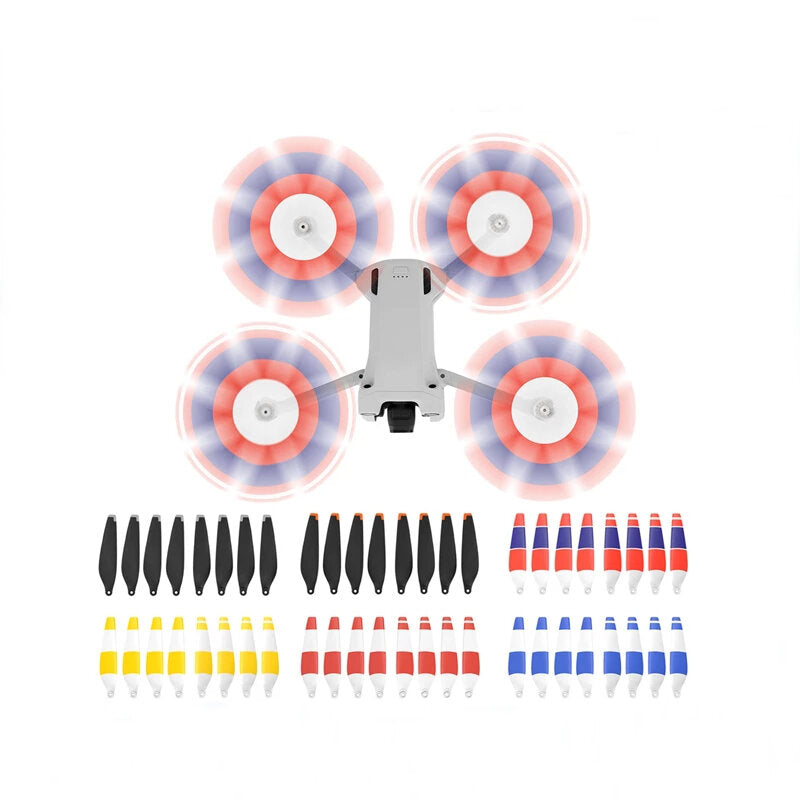 Sunnylife 6030F Quick-Release Low-Noise Foldable Propeller Props Blade Set 8Pcs for DJI Mini 3 PRO RC Drone Quadcopter