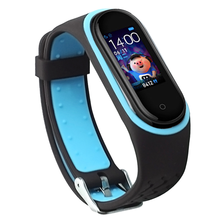 Bakeey Replacement Anti-lost Design Colorful Silicone Watch Band for Xiaomi Mi Band 4&3 Smart Watch Non-original