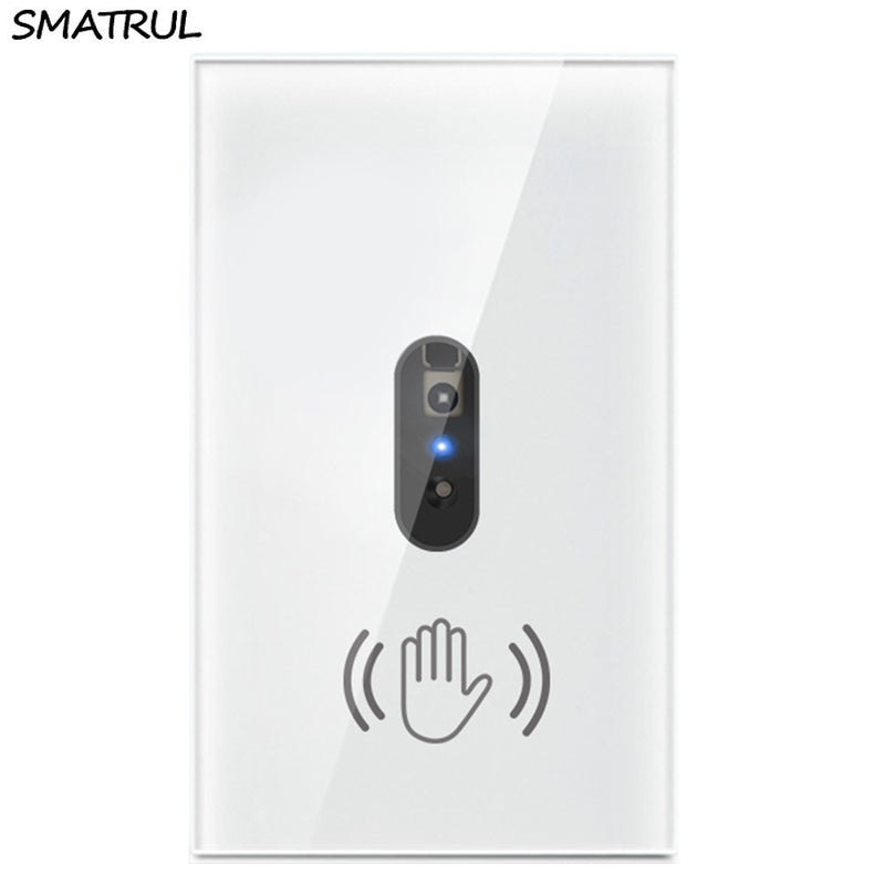 Infrared Sensor Switch: No Need to Touch Glass Panel Light Switch - SMATRUL Wall