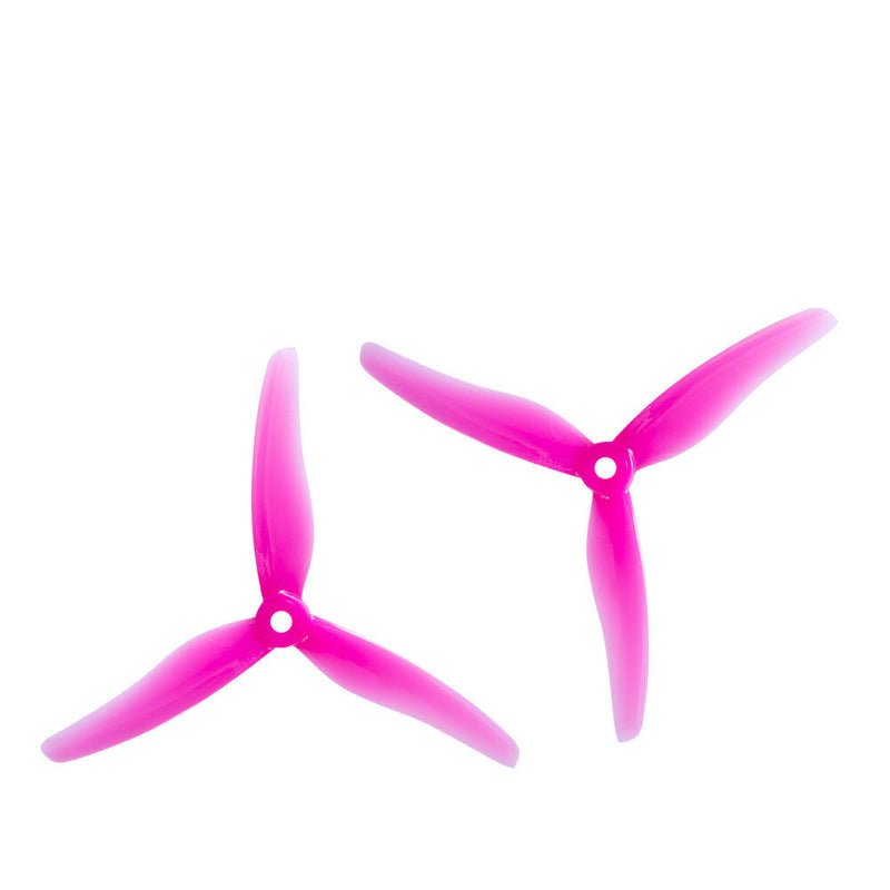 2 Pairs / 10 Pairs Gemfan Hurricane 51433 5.1x4.3 5143 5.1 Inch 3-Blade Freestyle Propeller M5 Hole for RC Drone FPV Racing