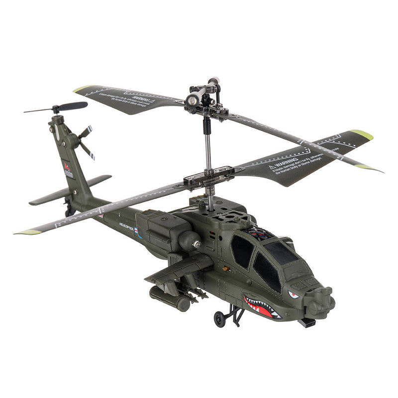 SYMA S109G 3.5CH Beast RC Helicopter RTF AH-64 Military Model Kids Toy