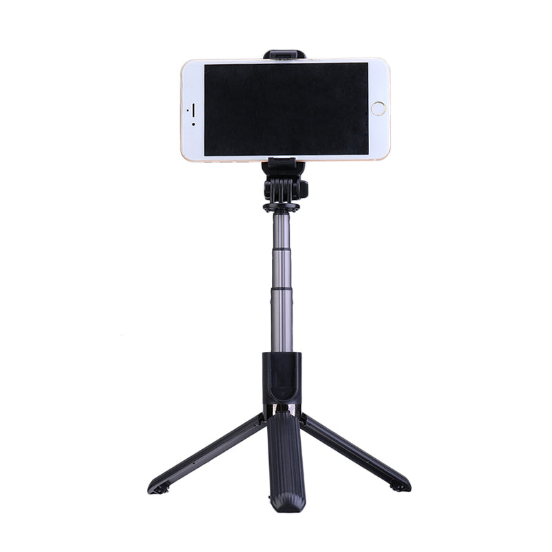 ELEGIANT EGS-06 Black Selfie Stick Tripod Aluminum All in One Extendable Selfie Stick bluetooth with Remote for iPhone for Samsung Mobile Phone for Gopro Camera