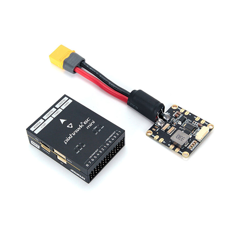 Holybro Pixhawk 6C Mini Flight Controller & PM06 14S Power Module Combo for X500 V2 Multi-Rotor RC Drone