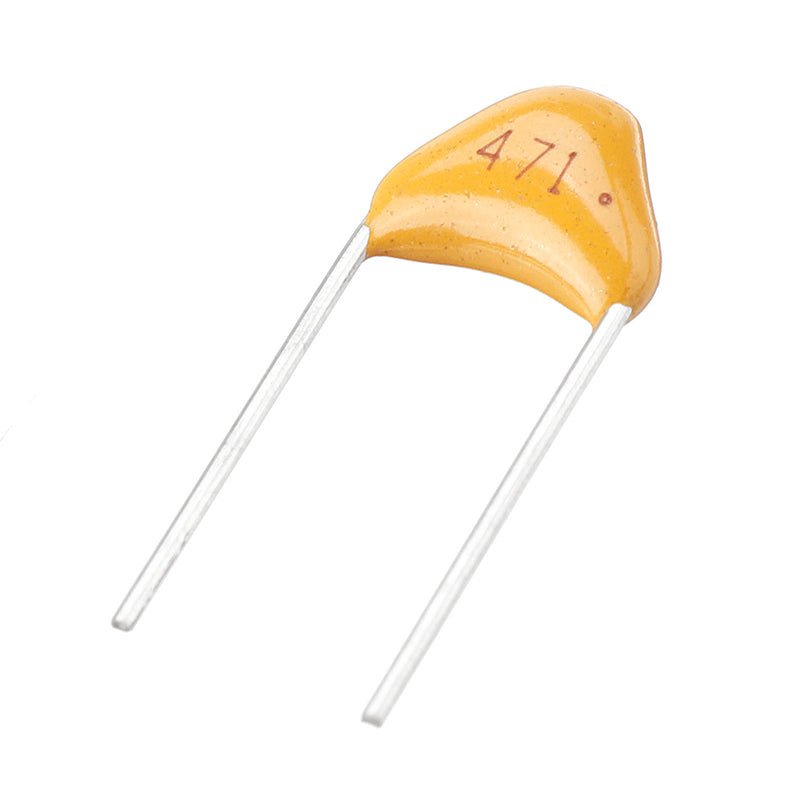 100pcs 470pF 5.08MM 471P 50V Multilayer Monolithic Ceramic Capacitor