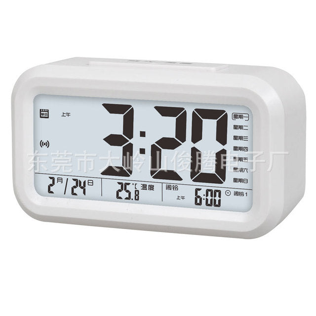 Multi-group Alarm Voice Report Clock Student Alarm Clock Creative Blind People Hotel Hourly Clock