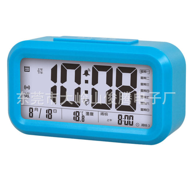 Multi-group Alarm Voice Report Clock Student Alarm Clock Creative Blind People Hotel Hourly Clock