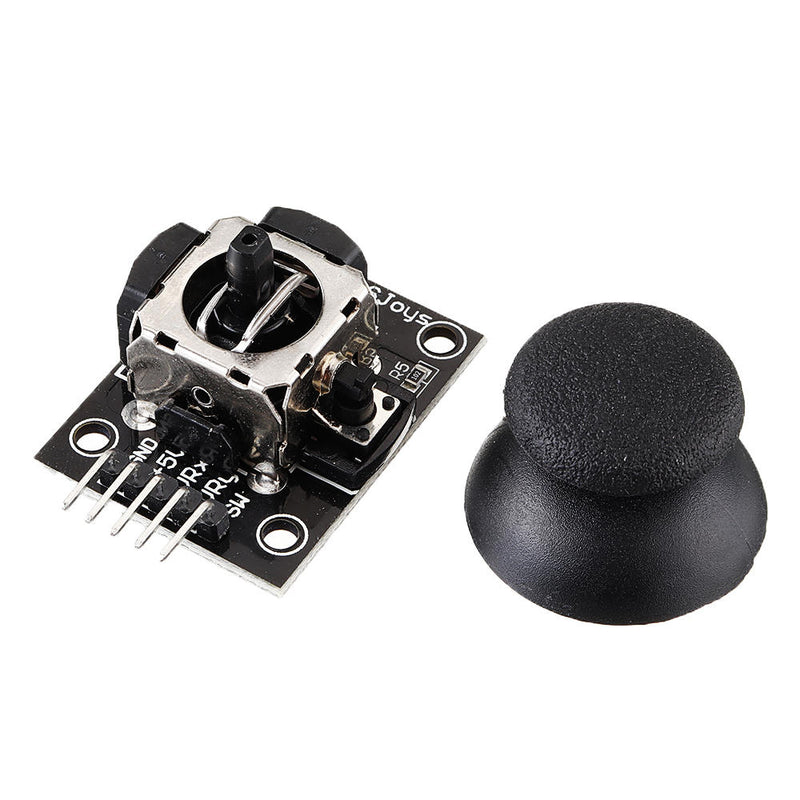 10pcs JoyStick Module Shield 2.54mm 5 pin Biaxial Buttons Rocker for PS2 Joystick Game Controller Sensor