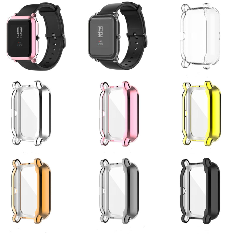 Bakeey Electroplating All-inclusive TPU Watch Case Cover Watch Protector for Amazfit bip/bip lite