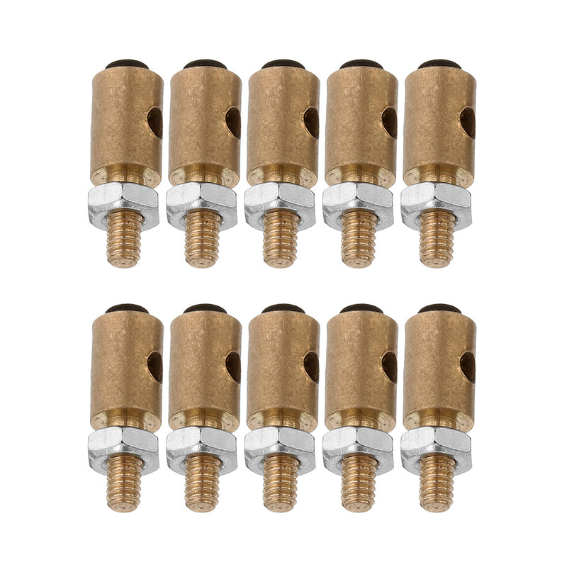 1.3mm 1.8mm 2.1mm 2.5mm 3.1mm Adjustable Pushrod Connectors Linkage Stoppers For RC Airplane