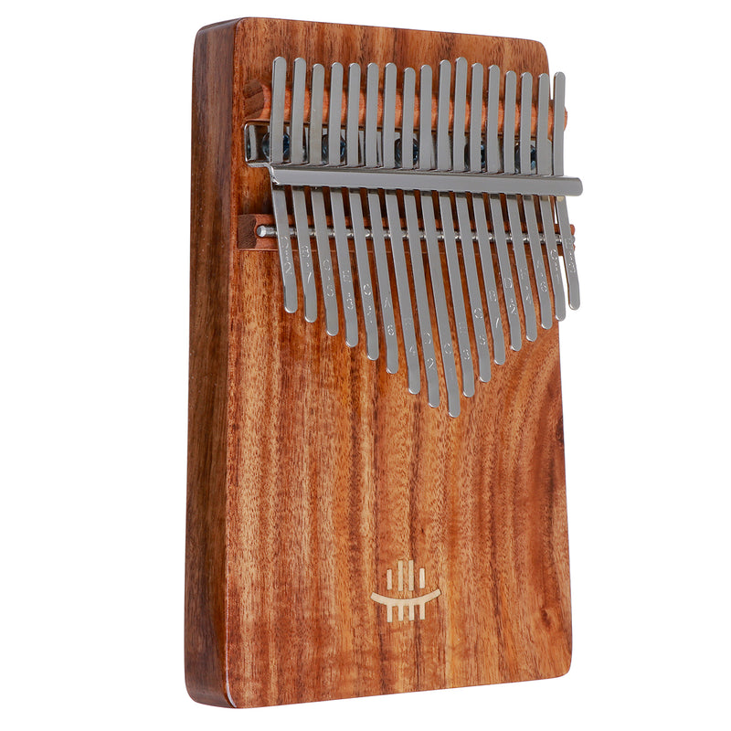 HLURU 17 Key Kalimba Finger Instrument Thumb Piano Song Book Stickers Kalimba Kit +Bag