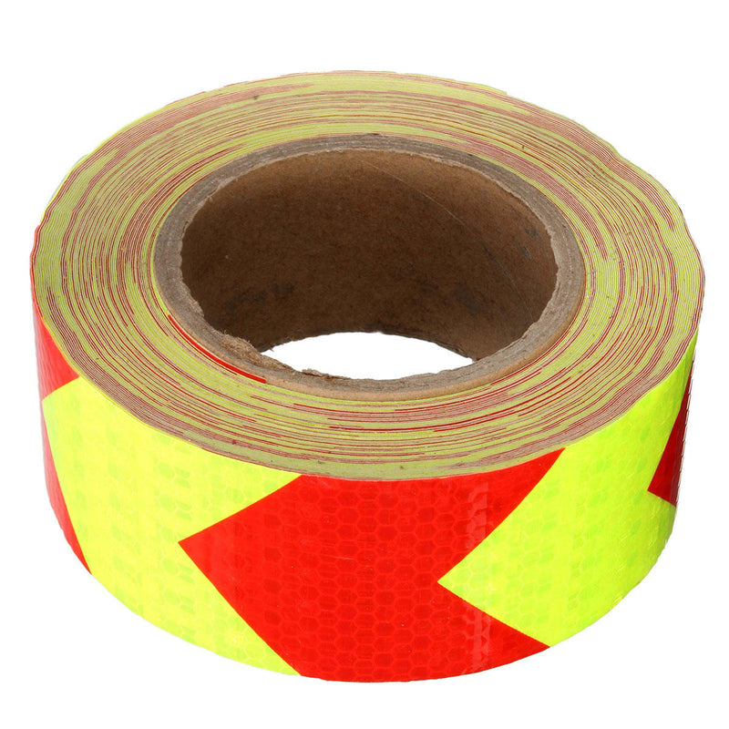 50mm x 20m Stripe Safety Reflective Self Adhesive Warning Tape Sticker