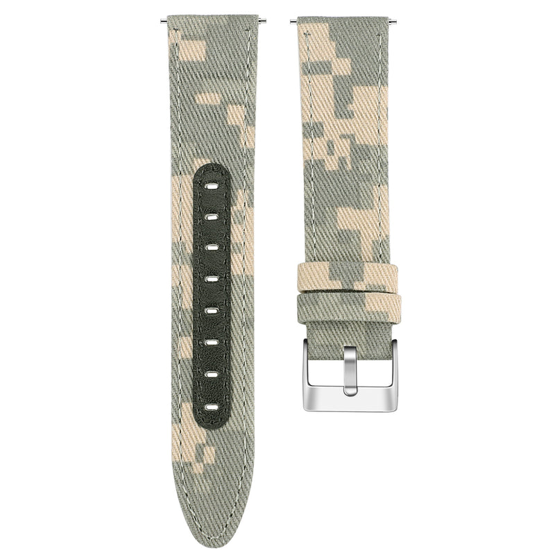 Bakeey 20mm Universal Nylon Camouflage Canvas Watch Band for Amazfit GTS Samsung Galaxy 42/46/Active