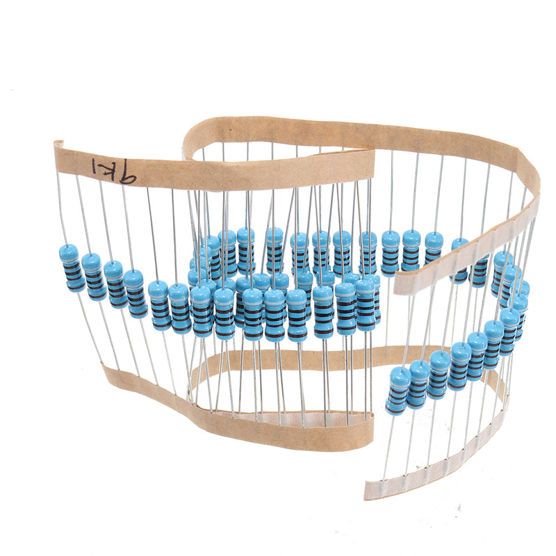 50pcs 1W 9.1KR Metal Film Resistor 1% 9.1K ohm Resistance