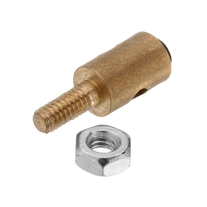 1.3mm 1.8mm 2.1mm 2.5mm 3.1mm Adjustable Pushrod Connectors Linkage Stoppers For RC Airplane