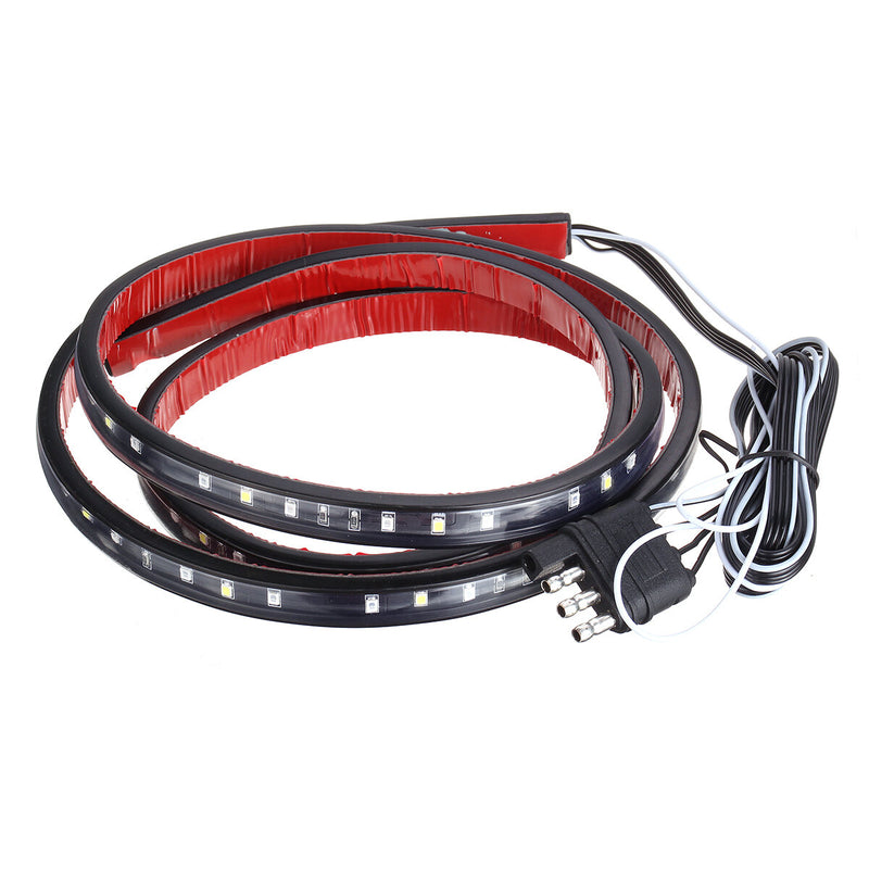 12V 60inch Car Flexible LED Strip Turn Signal Reverse Brake Lights Tailgate Bar Pickup Trailer Taillight