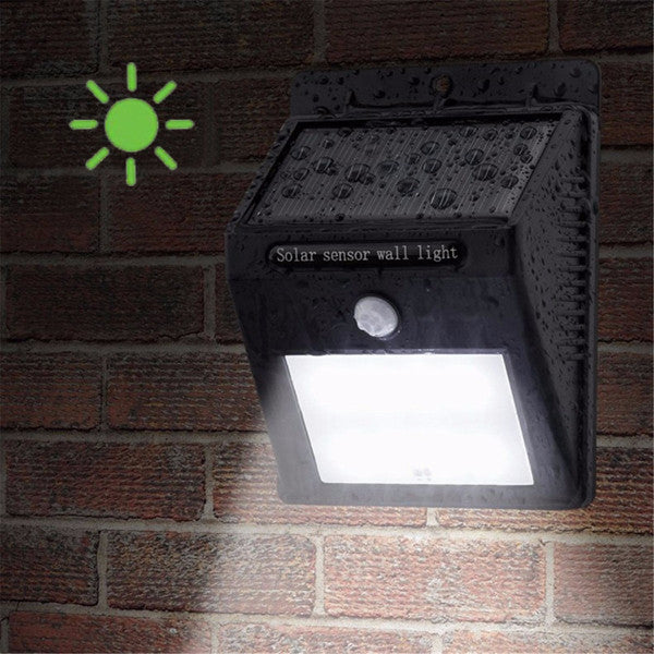 Solar Power Garden Light 12LED Motion Sensor Wall Light Auto Waterproof Outdoor Lamp