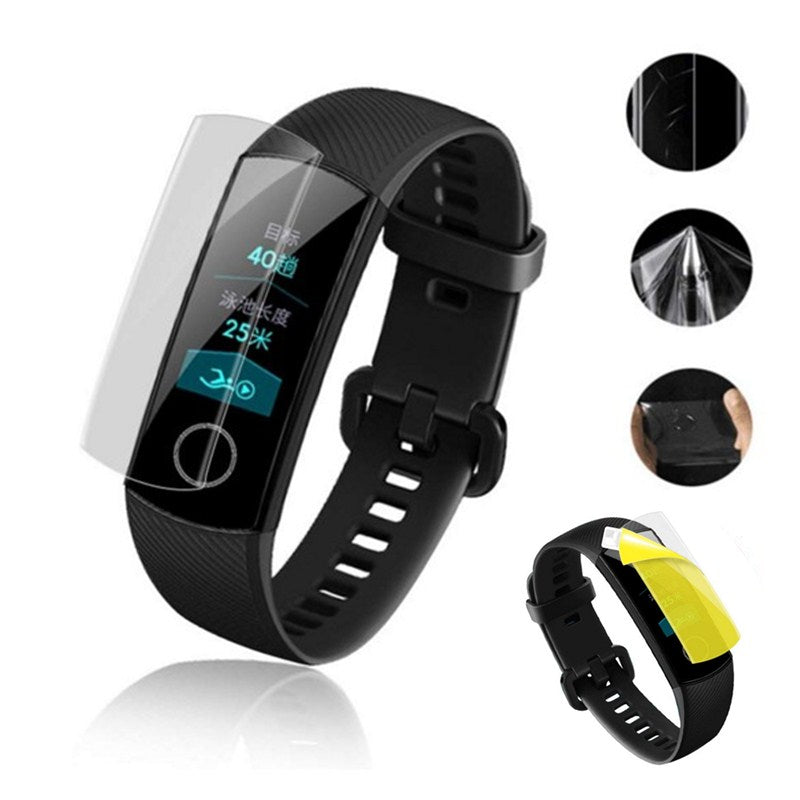 TPU Screen Protector for Huawei Honor Band 5 - Full screen Explosion-proof Membrane Smart Watch For