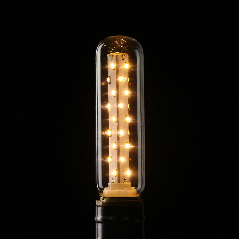 KINGSO E27 3W T25 LED Vintage Light Retro Edison Style Screw Tubular Bulb Warm White 2300K 220V