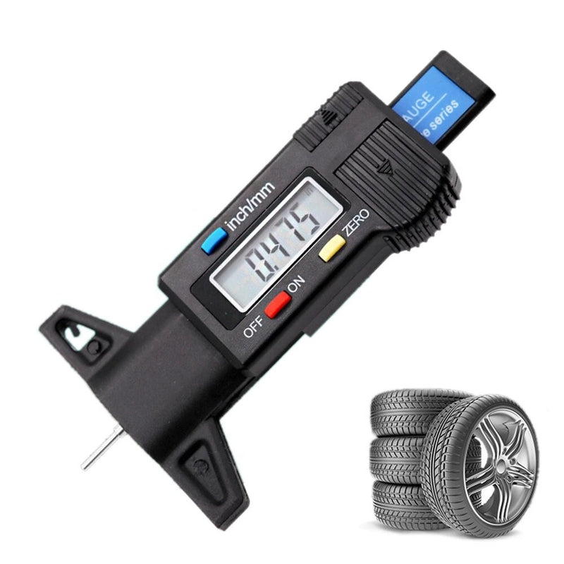 ETOPOO Digital Car Tyre Tire Tread Depth Gauge Meter Auto Tire Wear De