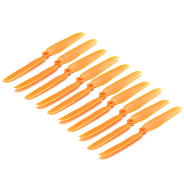 10pcs Gemfan 6030 ABS Direct Drive Orange Propeller Blade for RC Airplane