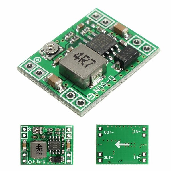 Mini MP1584EN DC-DC BUCK Adjustable Step Down Module 4.5V-28V Input 0.8V-20V Output