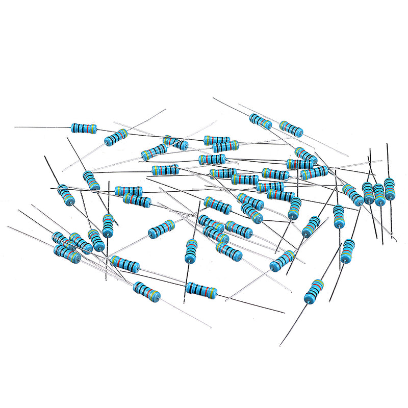 50Pcs 1W Metal Film Resistor 1% 430R 430 Ohm