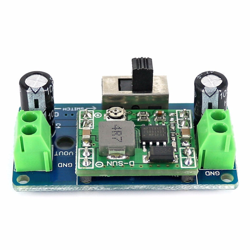 OPEN-SMART MP1584 5V Buck Converter 4.5-24V Adjustable Step Down Regulator Module with Switch