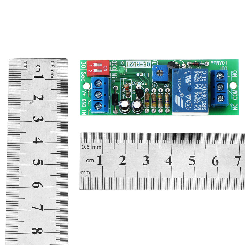 QF-RD21 5V Power-off Delay Disconnect Relay Module Timer Delay Switch Module