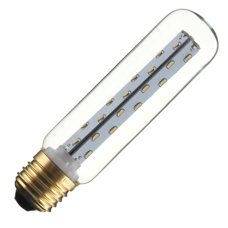 KINGSO E27 3W T25 LED Vintage Light Retro Edison Style Screw Tubular Bulb Warm White 2300K 220V