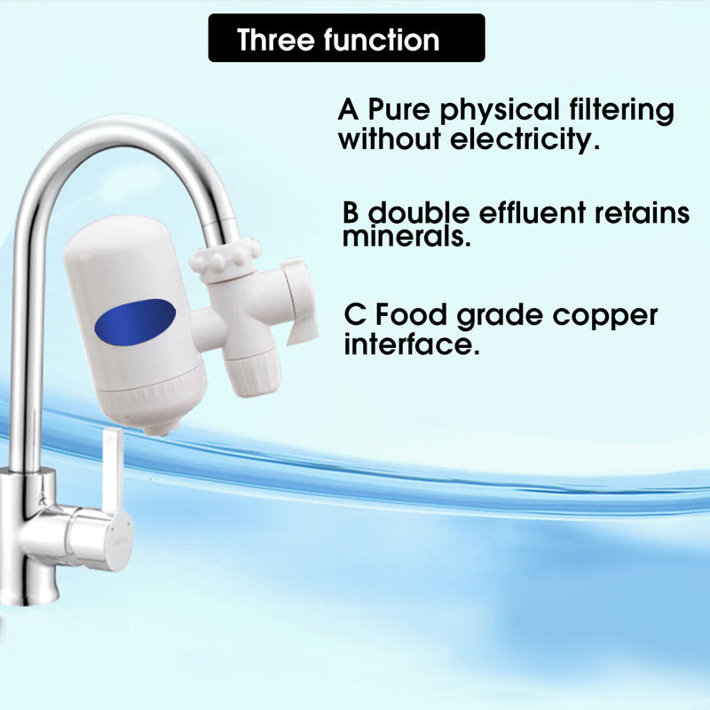 Bakeey Faucet Tap Water Purifier Filter Kitchen Tap Water Filter Washing Vegetable and Cooking Water Filter