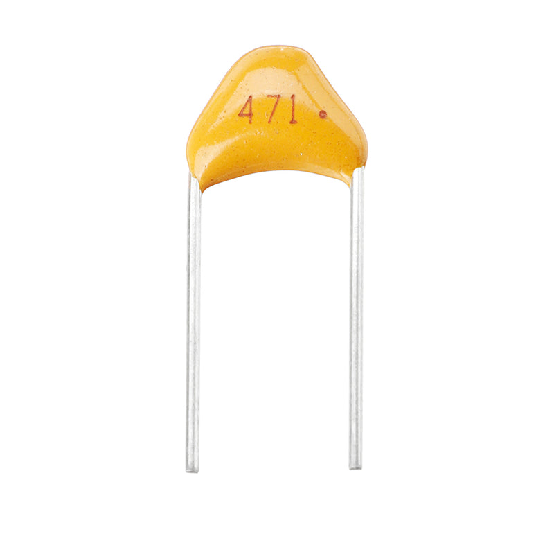 100pcs 470pF 5.08MM 471P 50V Multilayer Monolithic Ceramic Capacitor