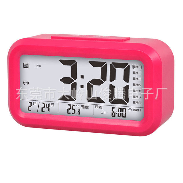 Multi-group Alarm Voice Report Clock Student Alarm Clock Creative Blind People Hotel Hourly Clock