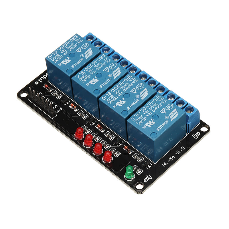 BESTEP 4 Channel 5V Relay Module Drive Board For Auduino MCU Control Board