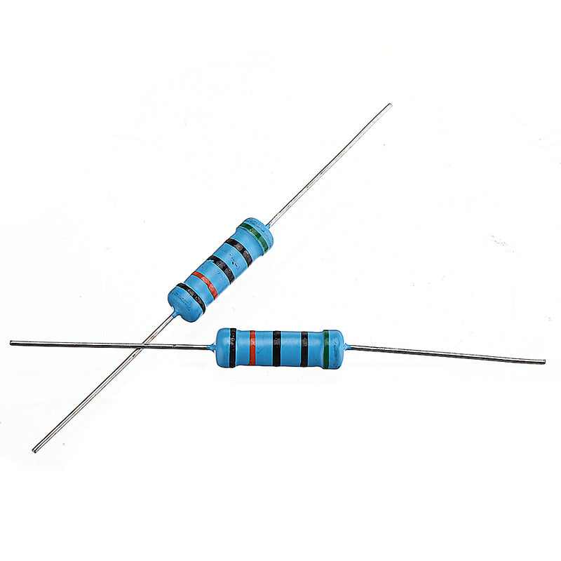 20pcs 2W Metal Film Resistor Resistance 1% 510K ohm Resistor