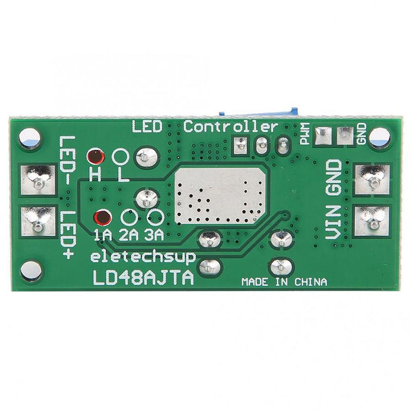 LD48AJTA 72W 1-3A DC 6V 9V 12V 24V 36V 48V Adjustable Constant Current LED Driver Module MCU IO PWM Controller Board Regulator Current Converter