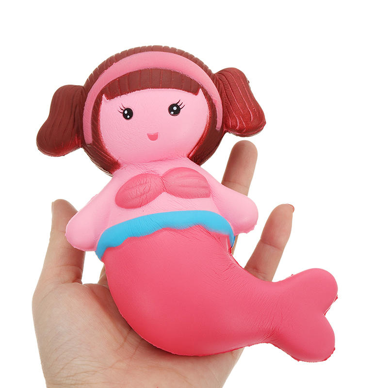 Mermaid Squishy 16*9CM Slow Rising With Packaging Collection Gift Soft Toy