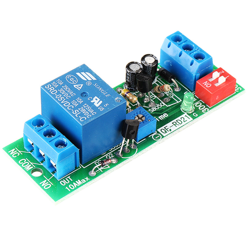 QF-RD21 5V Power-off Delay Disconnect Relay Module Timer Delay Switch Module