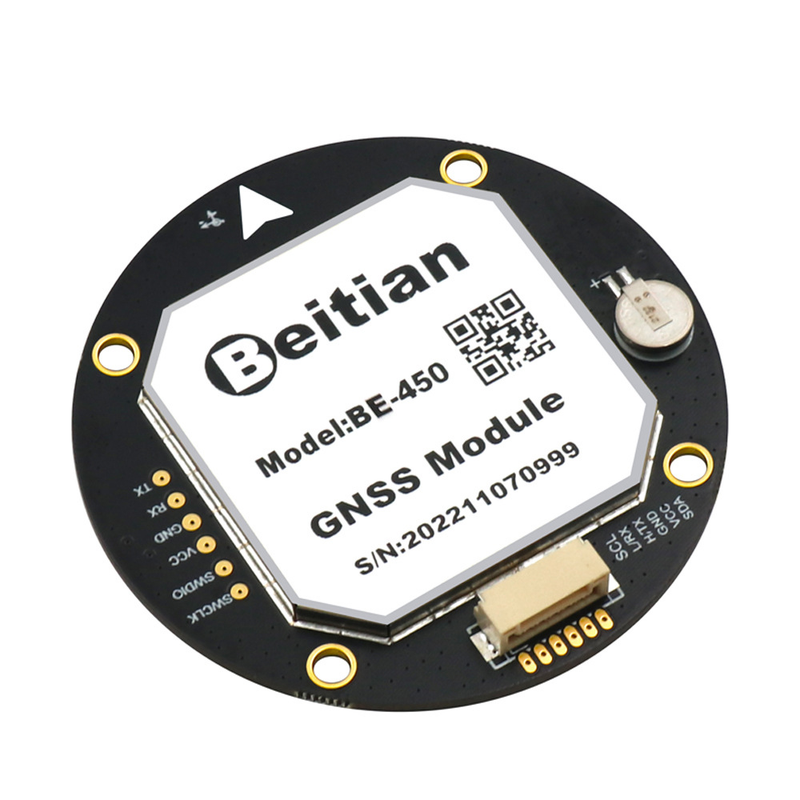 Beitian BE-450 GPS Module With Compass Antenna UBX M10050 GNSS Chip Ultra-Low Power GNSS Receiver for Track Compatible RC Model Airplane FPV Drone DIY Parts