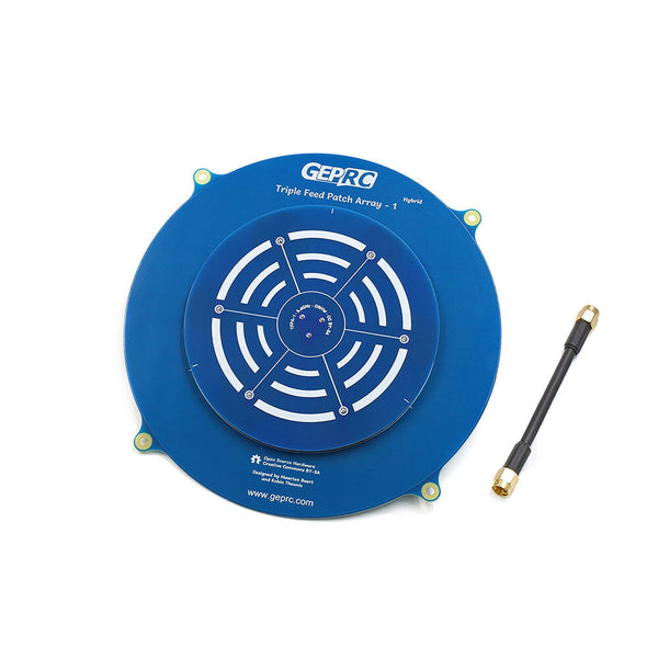 GEPRC Triple Feed Patch Array 5.8Ghz High Gain Antenna for Long Range Flight