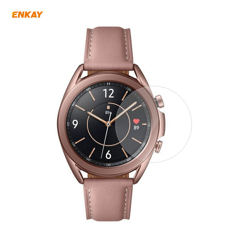 ENKAY 2PCS HD Anti-scratch Screen Protector Watch Film for Samsung Galaxy Watch 3