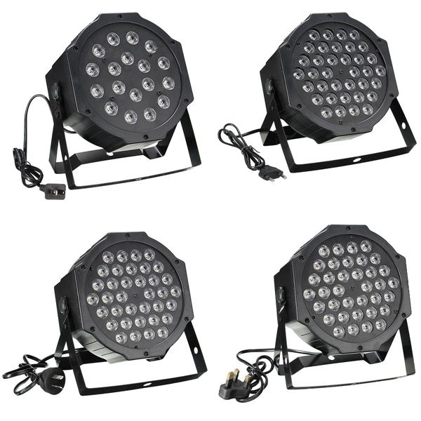 36 LED Party Light with Remote and Voice Activation - RGB DMX512 Activated Stage Disco KTV Lamp 110-240V