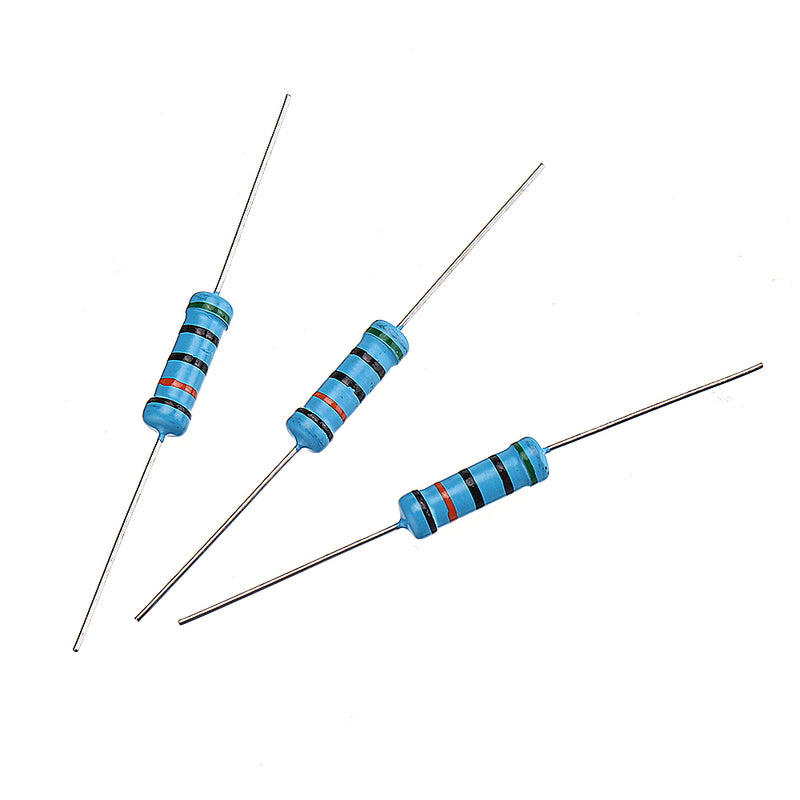 20pcs 2W Metal Film Resistor Resistance 1% 510K ohm Resistor