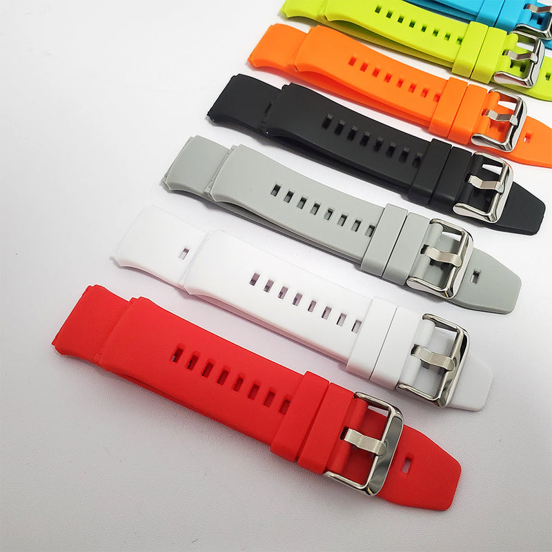 Solid Color Universal Replacement Soft Silicone Watch Band Watch Strap for Huawei GT 2e